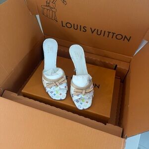 Louis Vuitton Women's Multicolor Murakami Mules